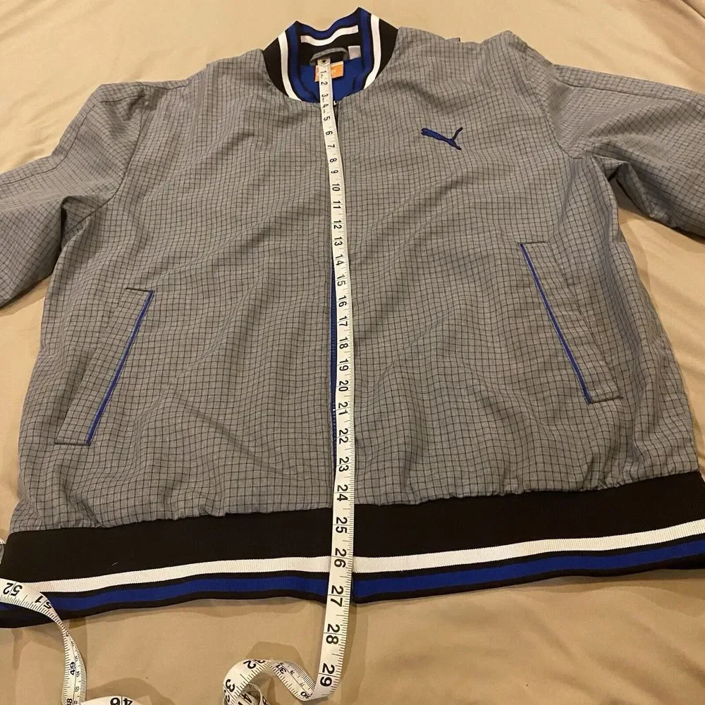 Puma Full‎ Zip Windbreaker Men's Size Large SportLifestyle
